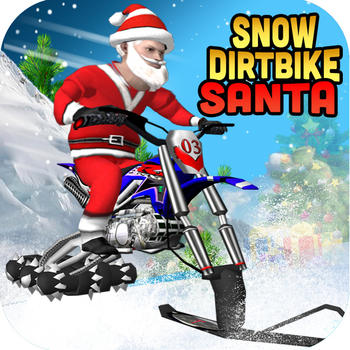 Snow Dirt Bike Santa LOGO-APP點子