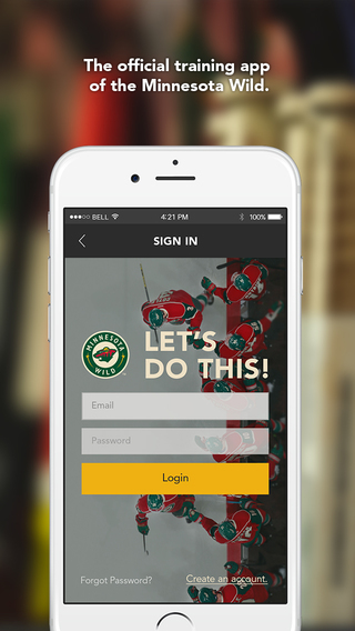 Minnesota Wild Hockey Club - Official Training App