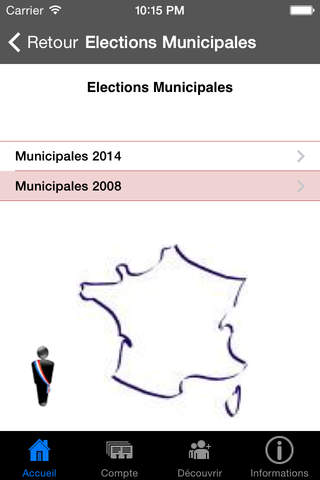 Résultats des Elections Françaises (Version 2014) screenshot 2