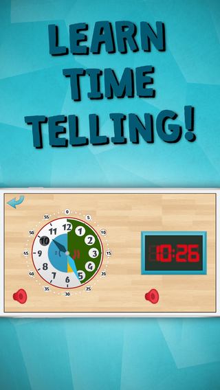 【免費遊戲App】Curious Kid & Clock - Play Time Lite-APP點子