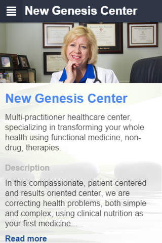 New Genesis Center screenshot 2