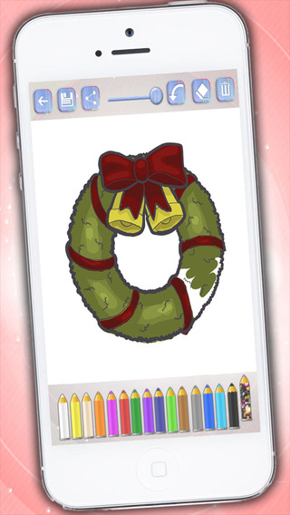 免費下載教育APP|Christmas coloring pages for children - Paint and color Christmas - PREMIUM app開箱文|APP開箱王