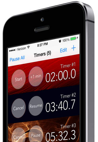 Timers M - A Multiple Timers App screenshot 2