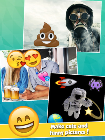 【免費攝影App】Insta Emoji -  A Funny and Cute Photo Booth Editor with Cool Emoticons, Smiley Faces and Cartoon Stickers (FREE)-APP點子