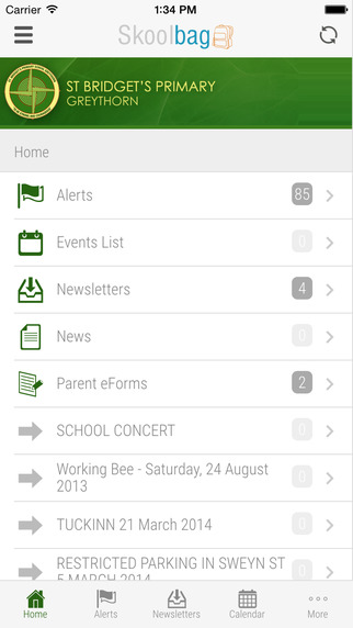 【免費教育App】St Bridget's School Greythorn - Skoolbag-APP點子