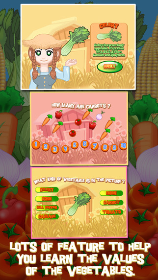 免費下載教育APP|Healthy Farm Vegetables for Growing Kids app開箱文|APP開箱王