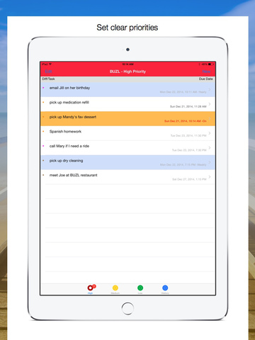 【免費生產應用App】BUZL Free: Priority List, Task Actions & Reminders-APP點子