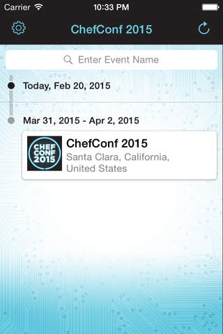 ChefConf screenshot 2