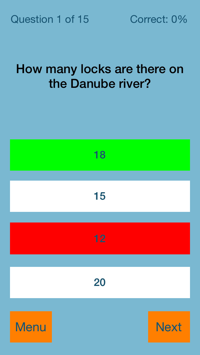 Waterways Quiz