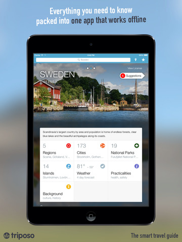 免費下載旅遊APP|Sweden Travel Guide by Triposo featuring Stockholm, Malmö, Gothenburg and more! app開箱文|APP開箱王