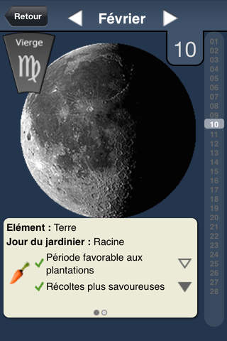Calendrier lunaire du jardin 2015 screenshot 3