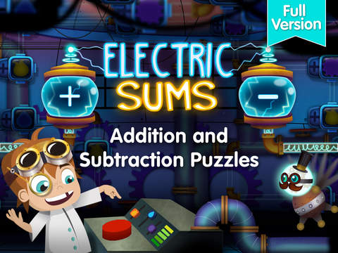 【免費教育App】Electric Sums - Lumio Addition & Subtraction (Full Version)-APP點子