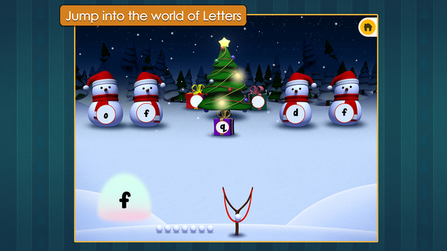 【免費教育App】Icky Snow Ball Attack - Phonics & Vowels - Christmas Edition FREE-APP點子