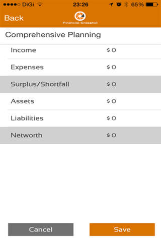 Financial Snapshot screenshot 3