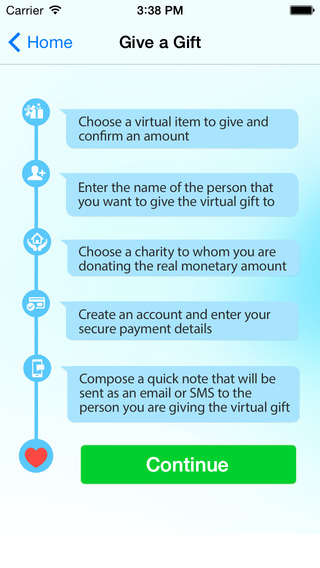 【免費生活App】Gift of Kindness - Give virtual gifts of thanks whilst donating to charity-APP點子