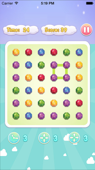 【免費遊戲App】Gem Dots PRO-APP點子