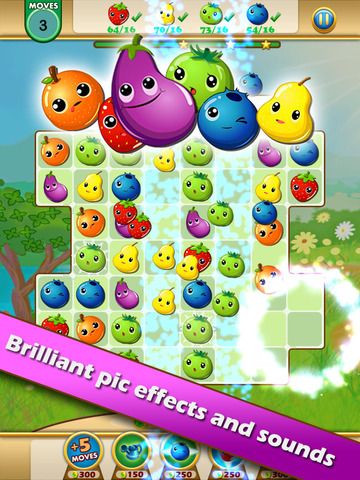 【免費遊戲App】Fruit Legends™ - Free match-3 splash game(200+ levels)!-APP點子