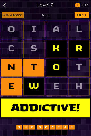 Word Mix Dx - Arcade Search Game screenshot 2