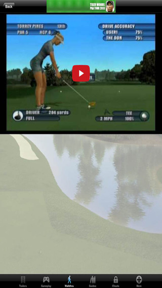 【免費遊戲App】Top Cheats - PGA Golf Tour 2003 Tiger Woods Edition-APP點子