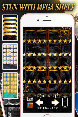 Shelf Maker – Luxury : Home Screen Designer Icons Wallpapers For Free screenshot 2