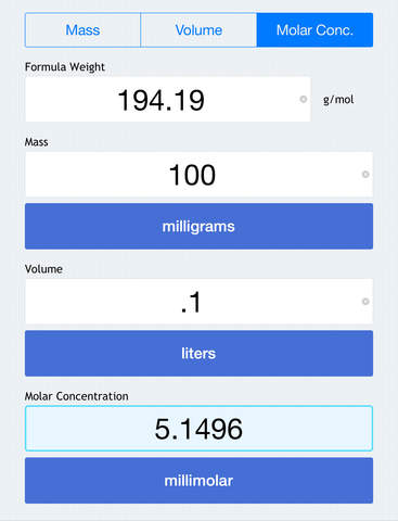 【免費教育App】Molarity Calculator-APP點子