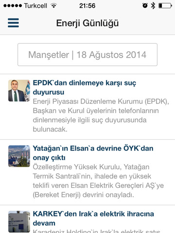 【免費新聞App】Enerji Günlüğü-APP點子