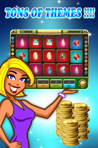 AAA Slots of Paradise HD - Best New Casino with Lucky 7 Slot-Machine and Fun Free Bonus screenshot 3