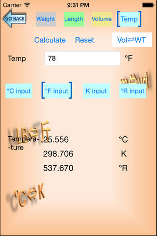 CalcUseful (unit conversion・selling price review・date calculation) screenshot 2