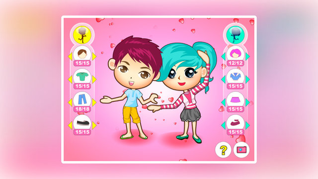 【免費遊戲App】Valentine Sweethearts Kissing-APP點子