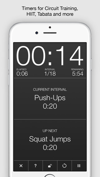 【免費健康App】Seconds - Timer for Interval Training, Circuit Training, HIIT, Tabata, WOD and fitness workouts-APP點子