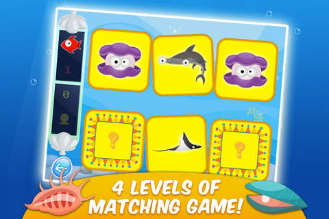 Ocean II - Matching and Colors - Games for Kids screenshot 4