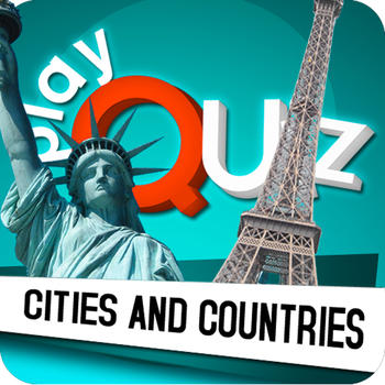 PlayQuiz™ Cities and Countries LOGO-APP點子