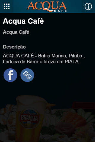 Acqua Café screenshot 2