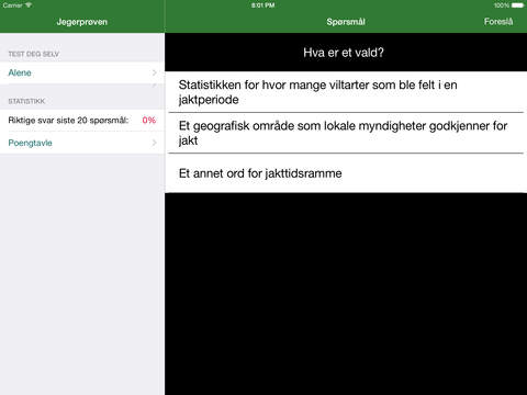 【免費教育App】Jegerprøven - Test deg selv i artskunnskap, jakttider, lovverk, våpen og mer-APP點子