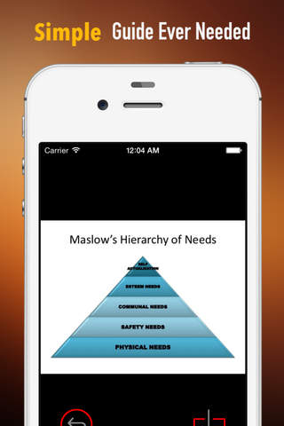 Hierarchy of Needs Theory by Maslow: Study Guide with Tutorial and Quotes screenshot 2