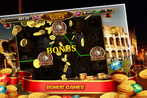`` Colosseum Slots 777 `` - Treasures of Ceasars Roman Empire : Free Gladiator Casino ( "Games" ) screenshot 4