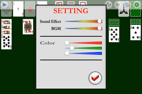 Touch Solitaire FVN screenshot 4