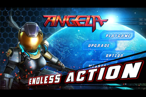 Angela - Space runner screenshot 2