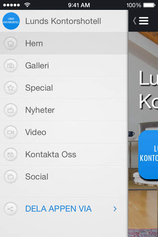 Lunds Kontorshotell screenshot 2