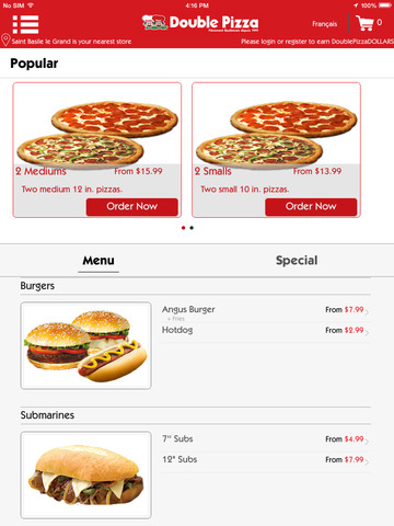 【免費生活App】DoublePizza-APP點子