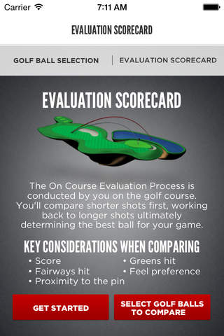 Titleist Golf Ball Fitting screenshot 4