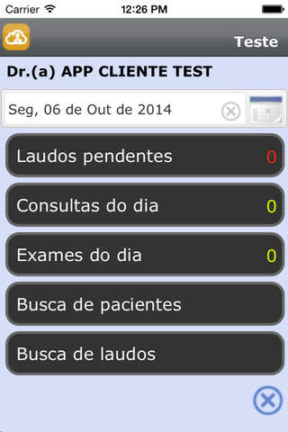 ClinicCloud para iPhone screenshot 3