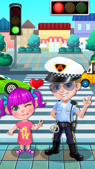 Police Heroes - Car Traffic Games for Kids