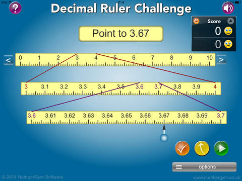 Decimal Ruler Challenge screenshot 3