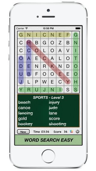 【免費遊戲App】Word Search Easy Pro-APP點子