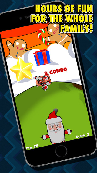 【免費遊戲App】Santa Toss 3D-APP點子