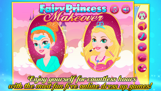 【免費遊戲App】Fairy Princess Makeover ^0^-APP點子