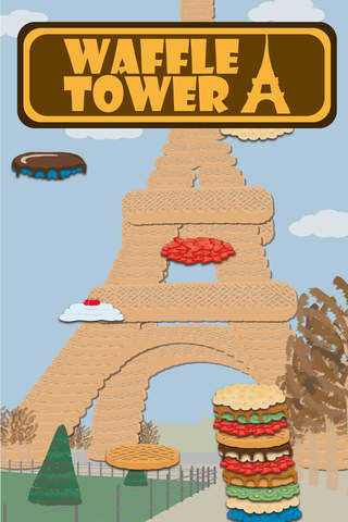 Waffle Eiffel Tower Free Game screenshot 2