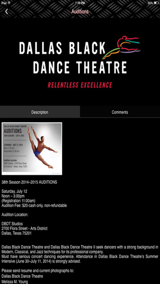 免費下載娛樂APP|Dallas Black Dance Theater app開箱文|APP開箱王