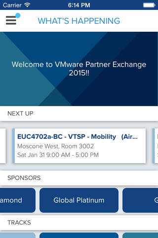 VMware Partner Exchange 2015 for iPhone screenshot 2